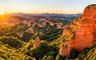 El Parque Cultural de Las Médulas en taxi